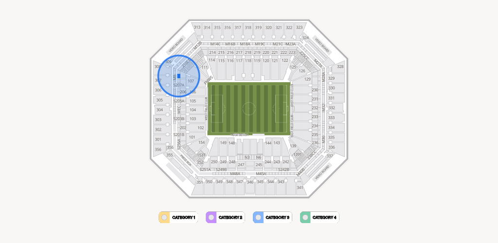 Hard Rock Stadium Seating Chart