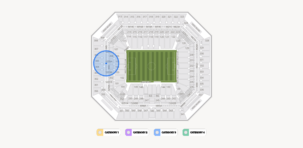 Hard Rock Stadium Seating Chart