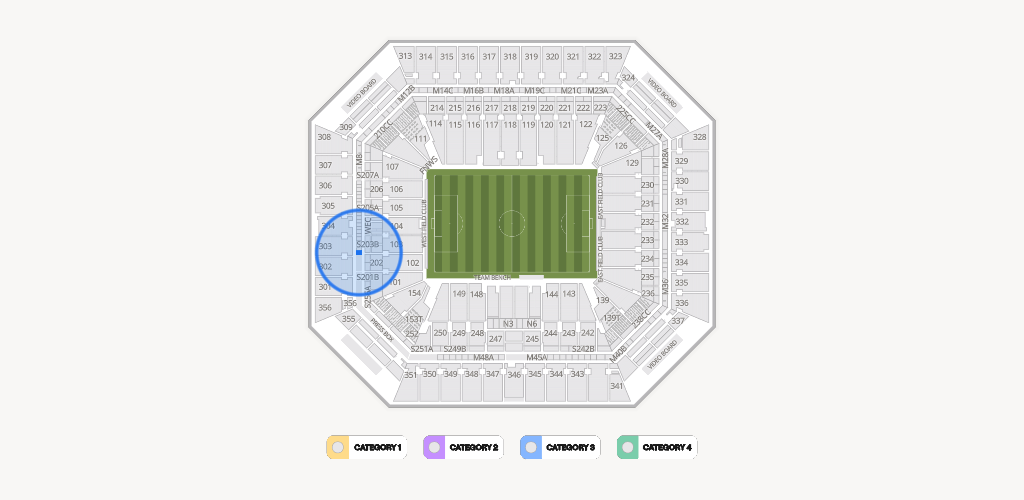Hard Rock Stadium Seating Chart
