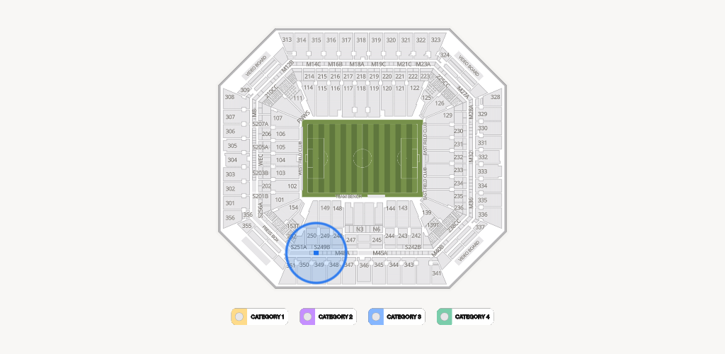 Hard Rock Stadium Seating Chart