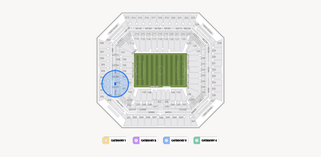 Hard Rock Stadium Seating Chart