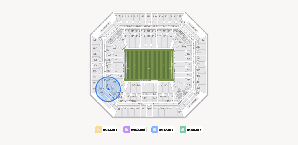 Hard Rock Stadium Seating Chart
