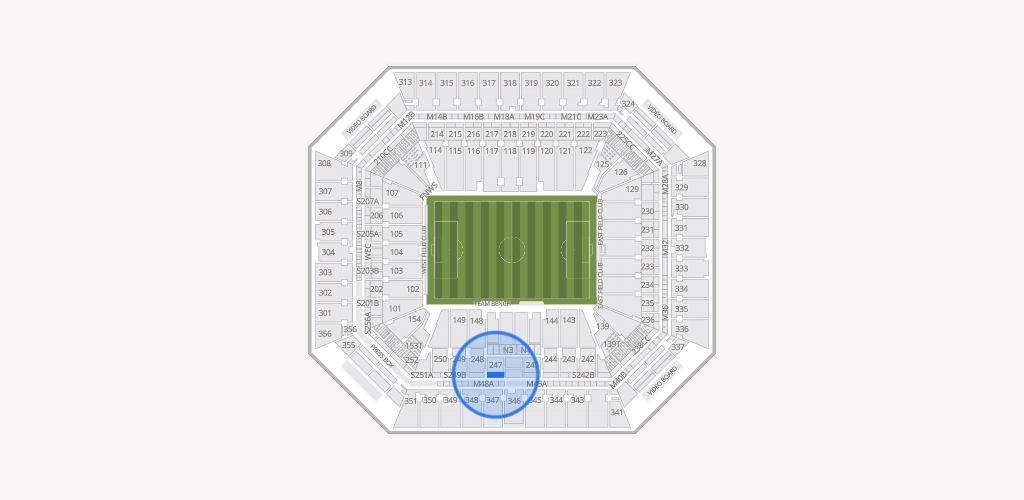 Hard Rock Stadium Seating Chart