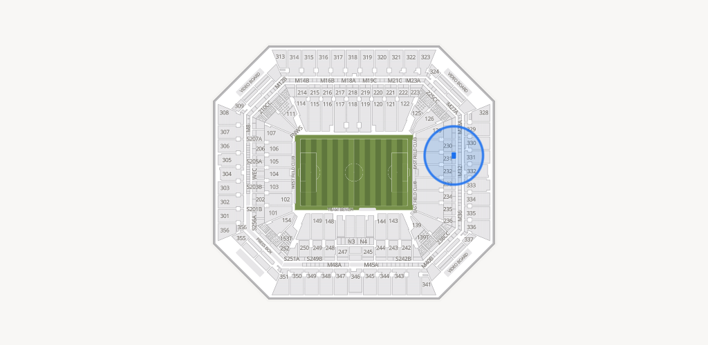 Hard Rock Stadium Seating Chart