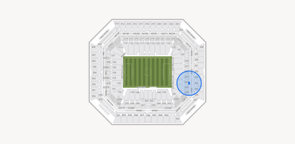 Hard Rock Stadium Seating Chart