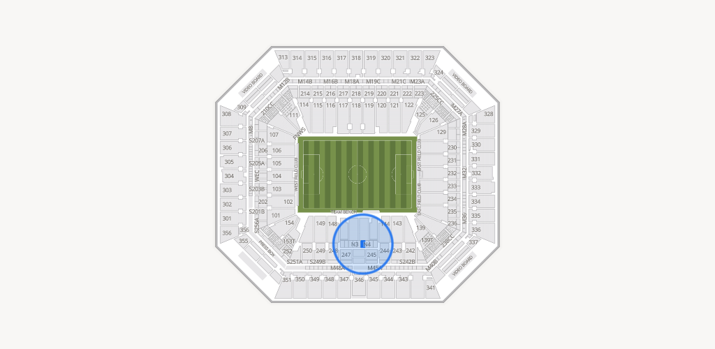 Hard Rock Stadium Seating Chart