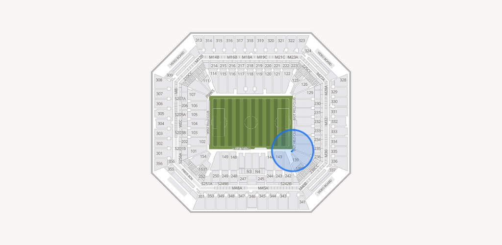Hard Rock Stadium Seating Chart