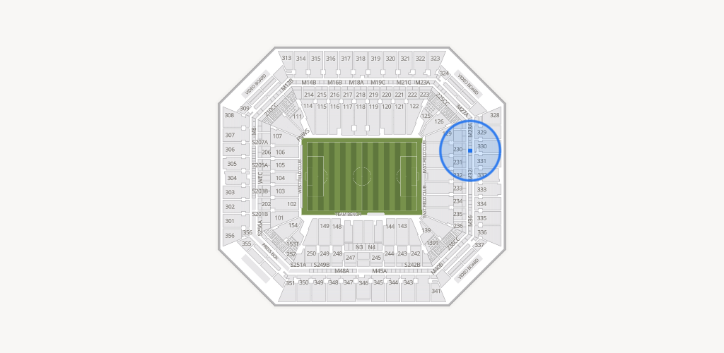 Hard Rock Stadium Seating Chart