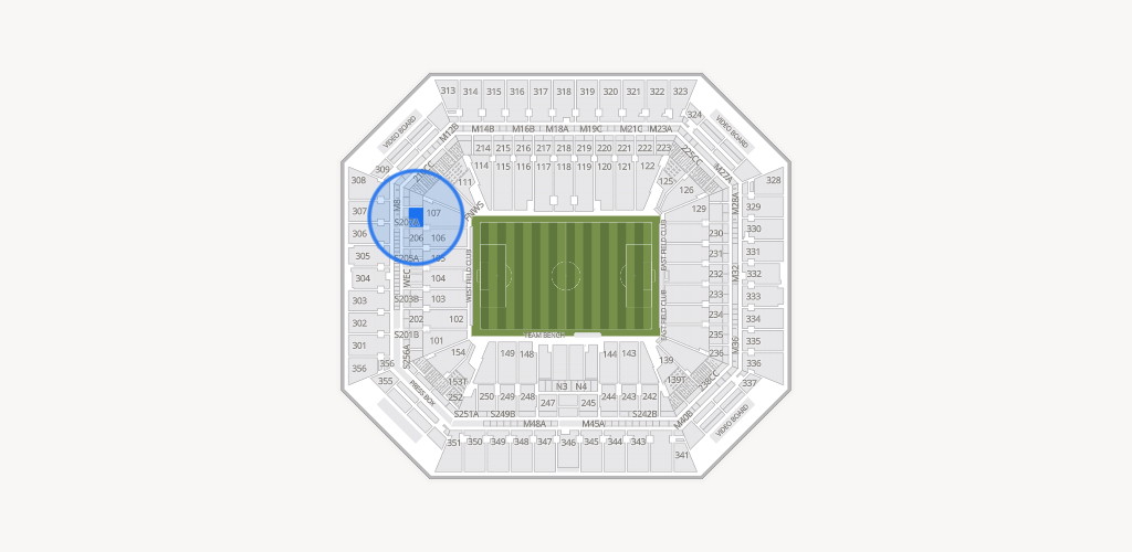 Hard Rock Stadium Seating Chart