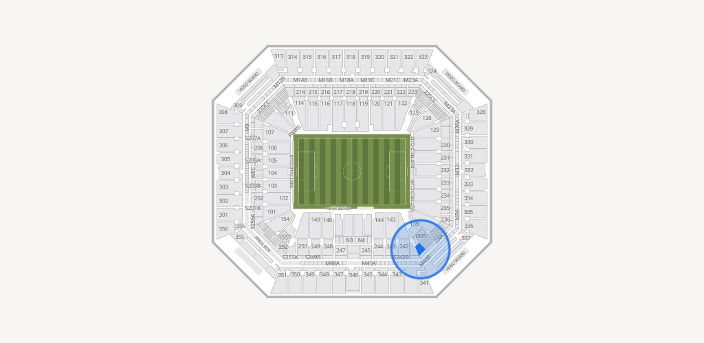 Hard Rock Stadium Seating Chart