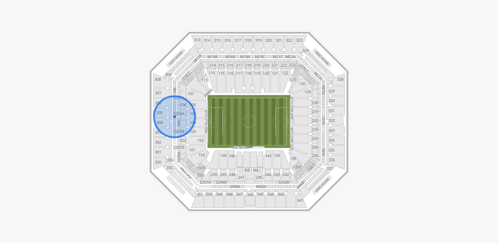 Hard Rock Stadium Seating Chart