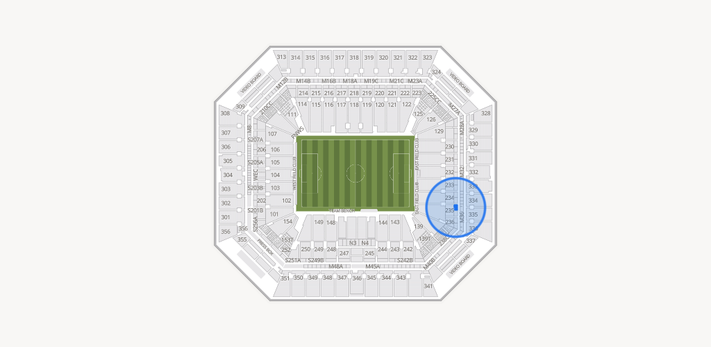 Hard Rock Stadium Seating Chart