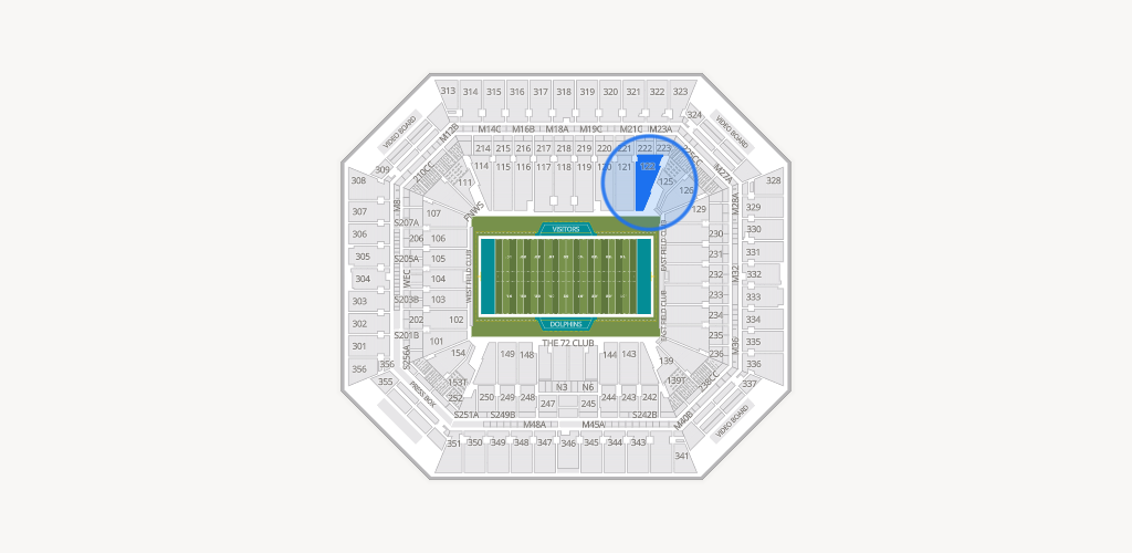 Hard Rock Stadium Seating Chart