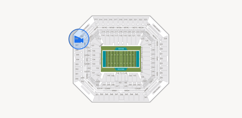 Hard Rock Stadium Seating Chart