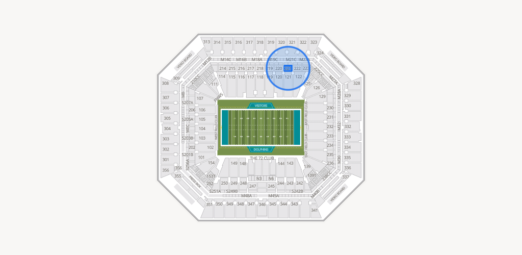 Hard Rock Stadium Seating Chart