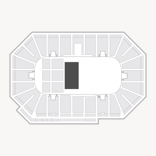 Harding Mazzotti Arena seating chart