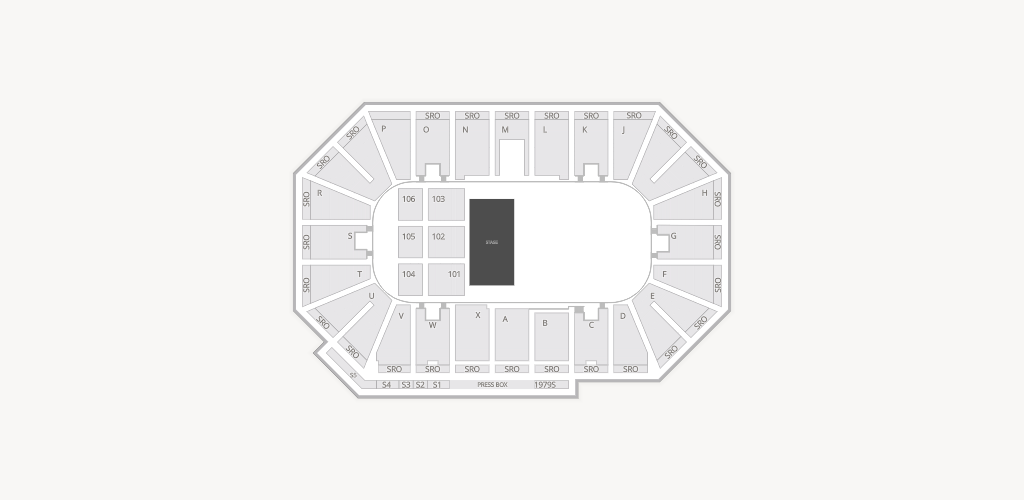 Harding Mazzotti Arena Seating Chart