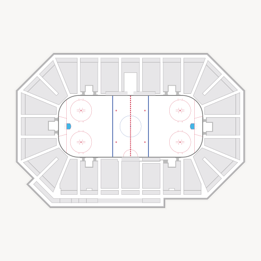 Harding Mazzotti Arena seating chart