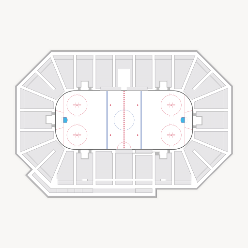 Harding Mazzotti Arena seating chart