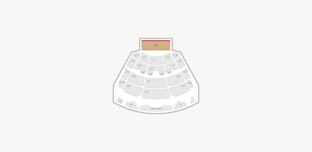 Harrah's Resort Atlantic City Seating Chart