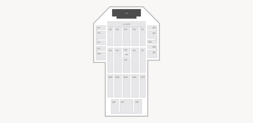 Harrahs Rio Vista Outdoor Amphitheater Seating Chart