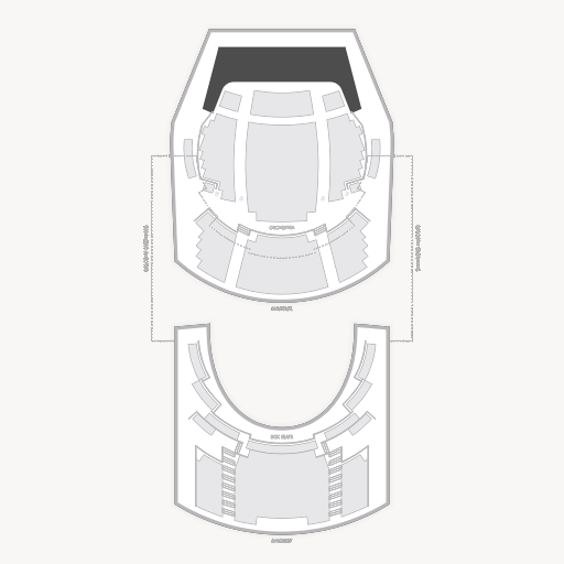 Harris Center - Stage 1 seating chart
