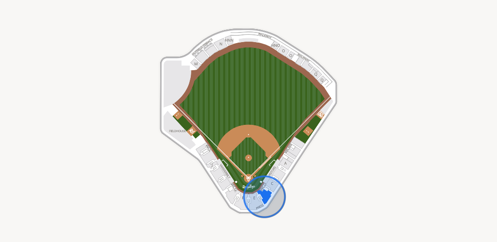 Hawkins Field Seating Chart