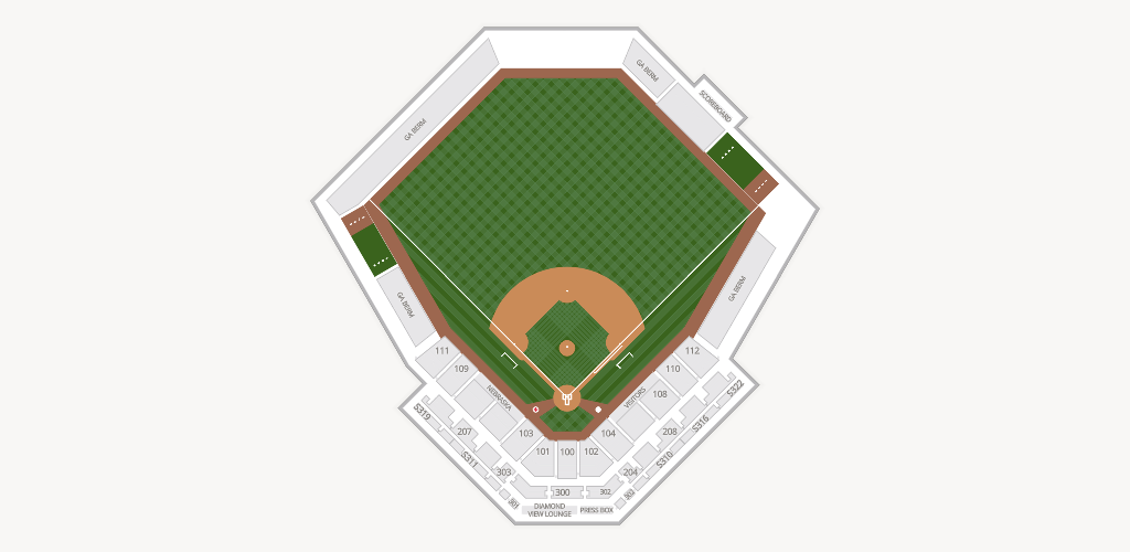 Hawks Field At Haymarket Park Seating Chart