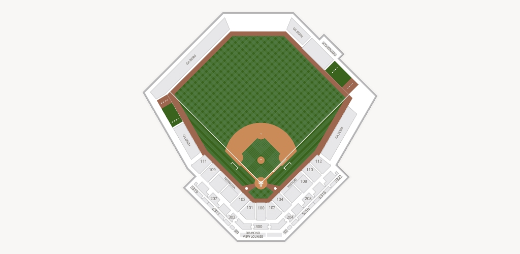 Hawks Field At Haymarket Park Seating Chart