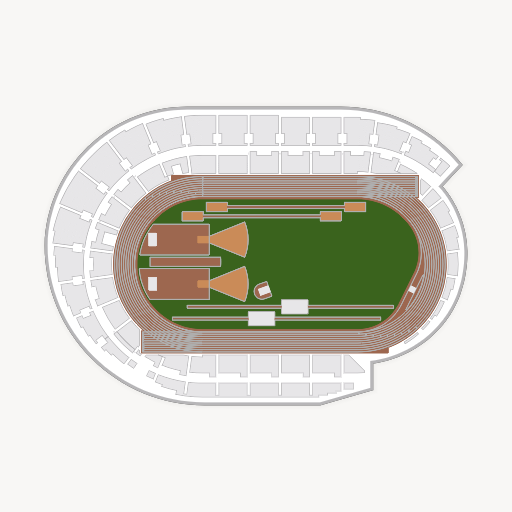 Hayward Field seating chart