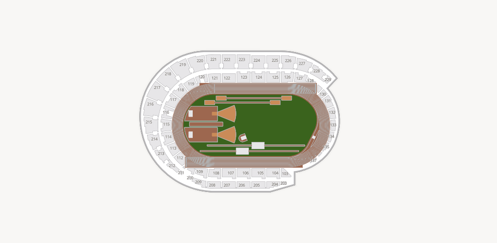 Hayward Field Seating Chart