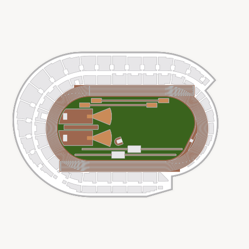 Hayward Field seating chart