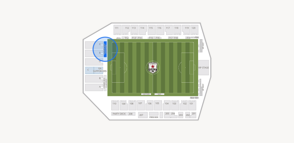 Heart Health Park Seating Chart