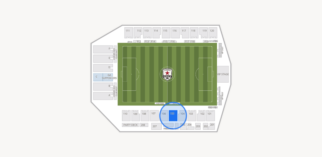 Heart Health Park Seating Chart
