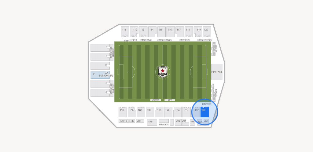 Heart Health Park Seating Chart