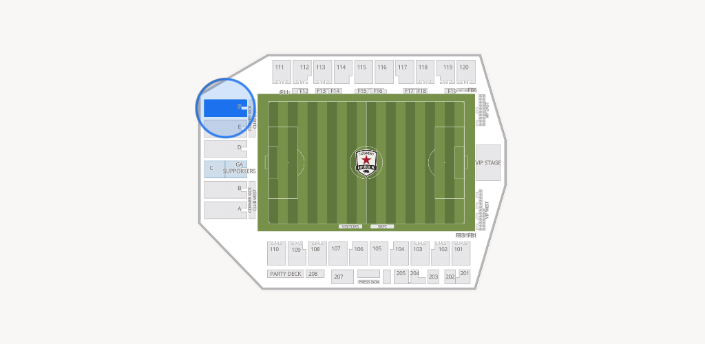 Heart Health Park Seating Chart