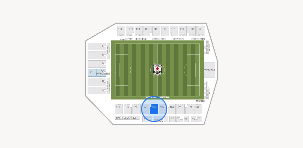 Heart Health Park Seating Chart