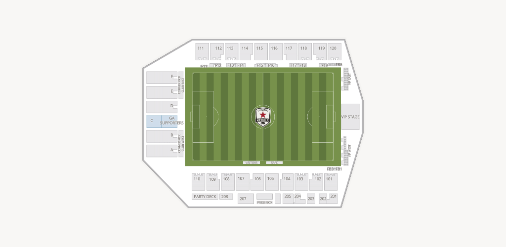 Heart Health Park Seating Chart