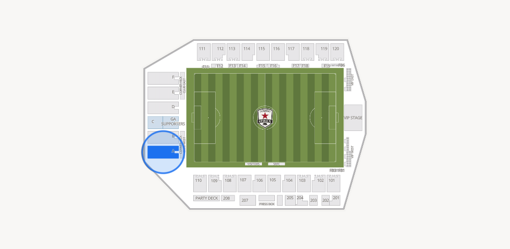 Heart Health Park Seating Chart