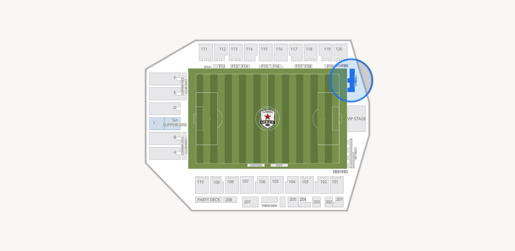 Heart Health Park Seating Chart