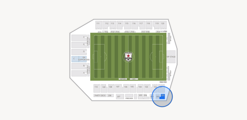 Heart Health Park Seating Chart