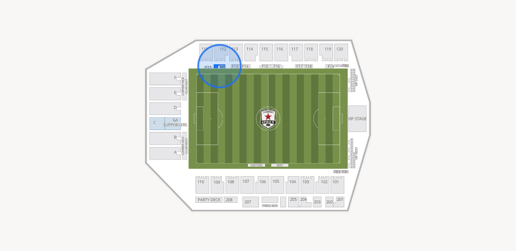 Heart Health Park Seating Chart