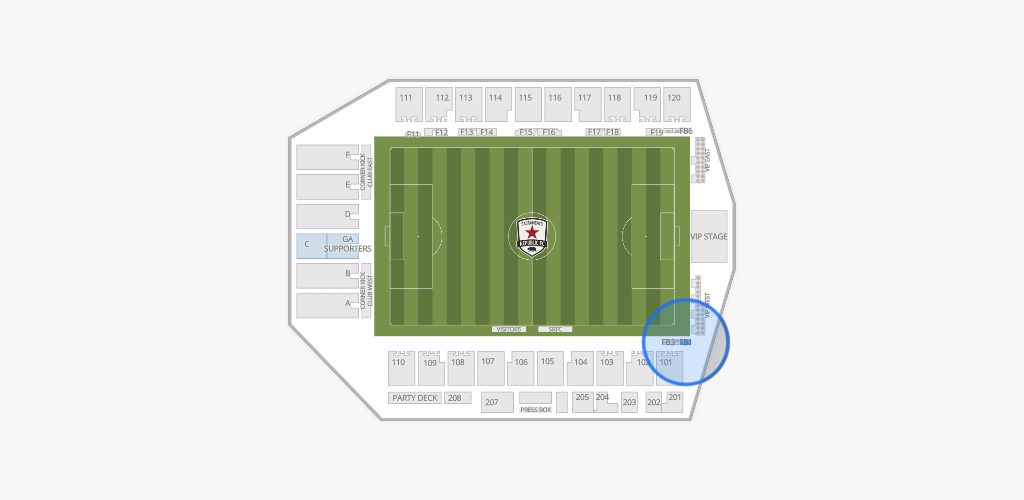 Heart Health Park Seating Chart