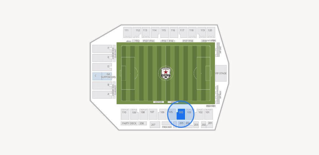 Heart Health Park Seating Chart