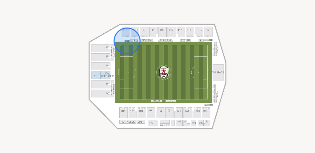 Heart Health Park Seating Chart