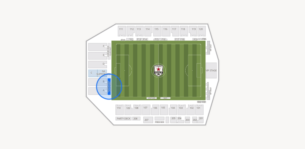 Heart Health Park Seating Chart