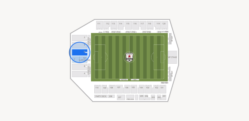 Heart Health Park Seating Chart