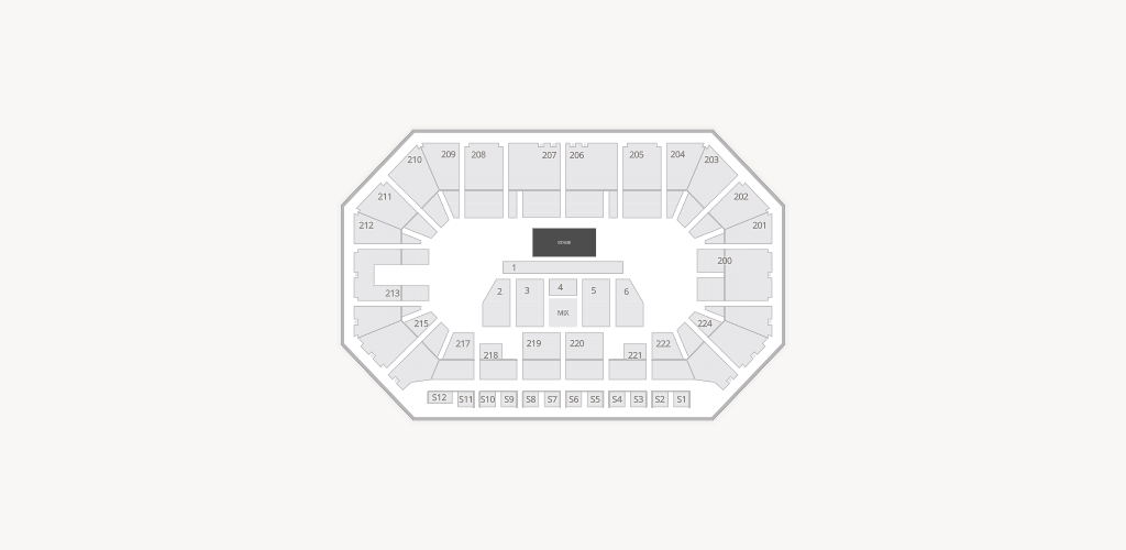 BigIron Events Center Seating Chart