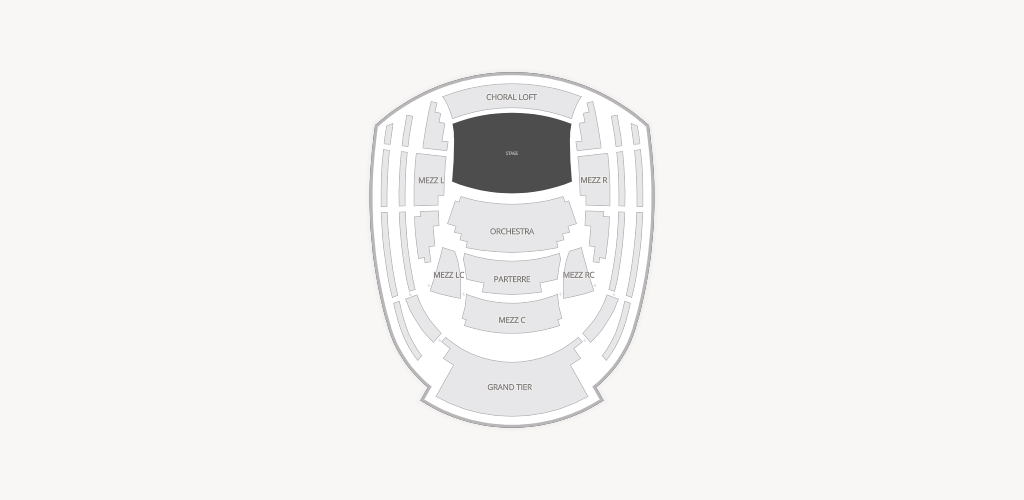 Helzberg Hall at Kauffman Center for the Performing Arts Seating Chart