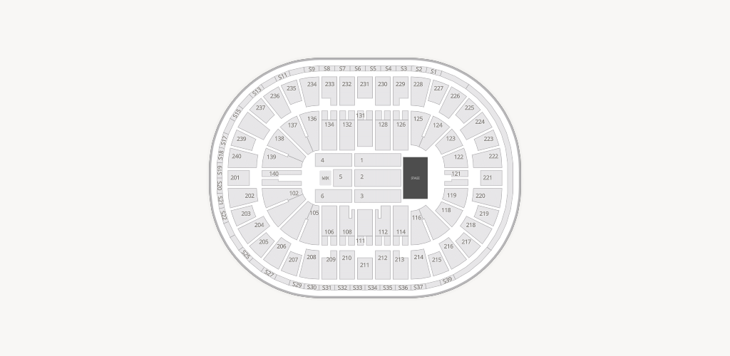 Heritage Bank Center Seating Chart